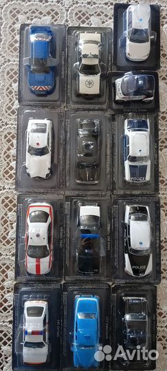 Полицейские машины мира (13 шт.)