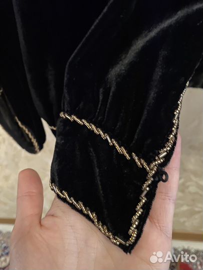 Бархатная накидка женская 48/50