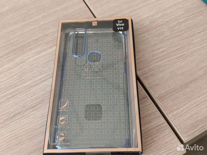 Аксессуары vivo15 защитное стекло и чехол