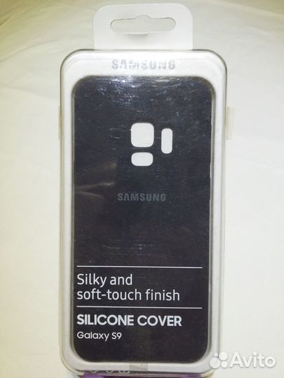 Новый чехол Samsung Silicone Cover на Galaxy S9