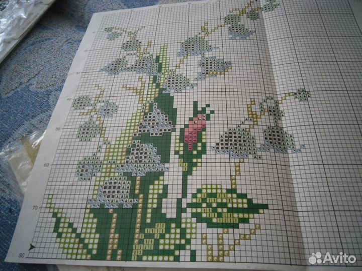 Набор для вышивания бисером(остатки)