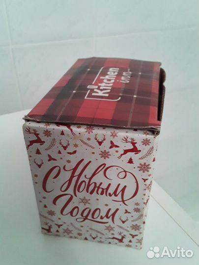 Новогодняя кружка на колесиках Kitchen inn