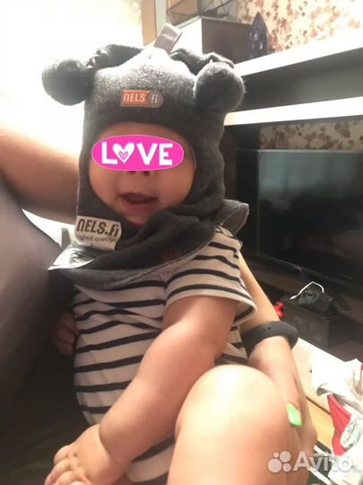 Шапка шлем nels