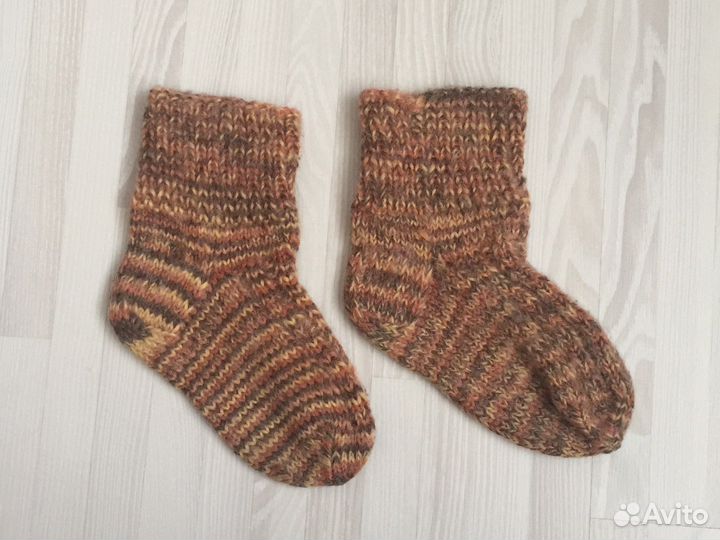 Шерстяные и термо носки детские, р 25-26