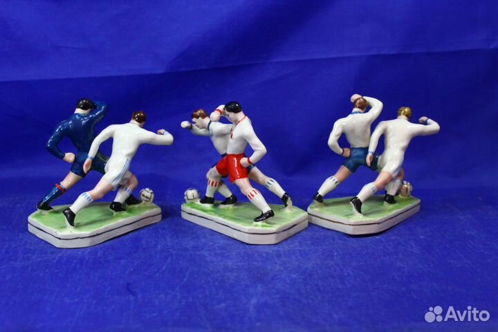 Редкая Фарфоровая статуэтка Спартак Динамо Футбол