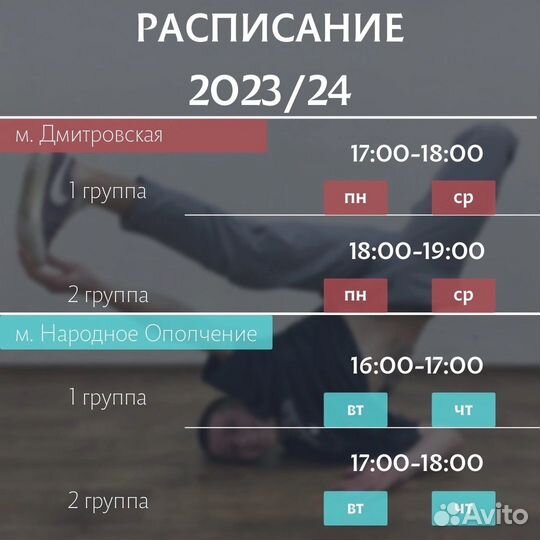 Брейк-данс для детей от 6 лет Москва