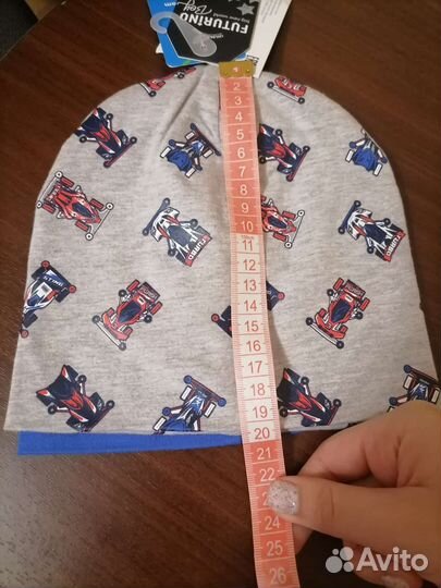 Шапка 2шт для мальчика тонкие