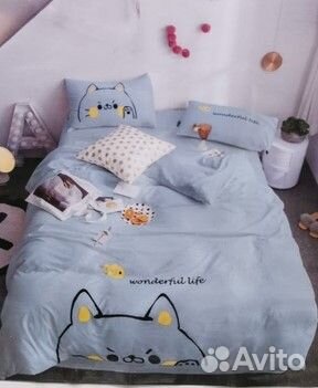 Детское постельное бельё 1,5 спальное Новое