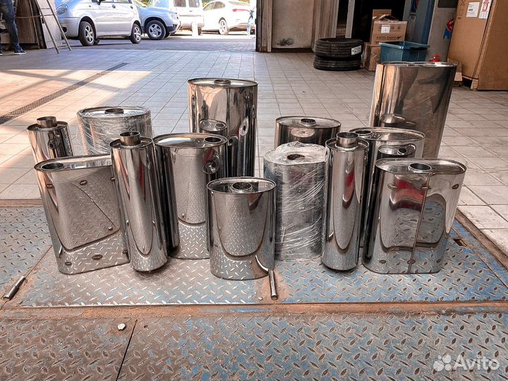 Глушитель из нержавеющей стали, тюнинг выхлоп