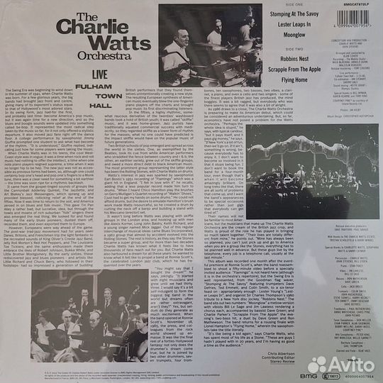 Виниловая пластинка Charlie Watts - Live AT Fulham