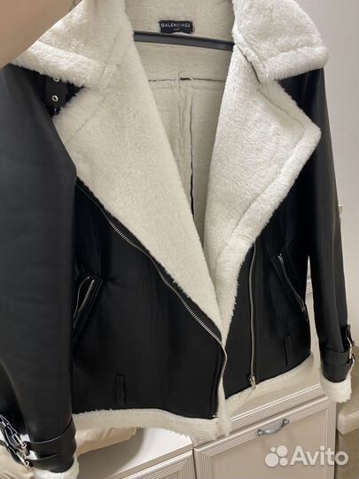 Дубленка женская зимняя