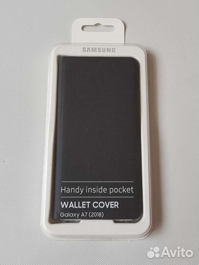 Чехол на Samsung A7(2018) Wallet Cover оригинал