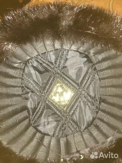 Шапка норковая