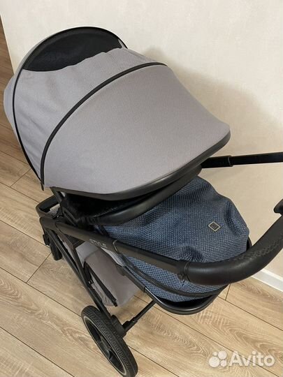 Коляска moon style 3 в 1 большой комплект