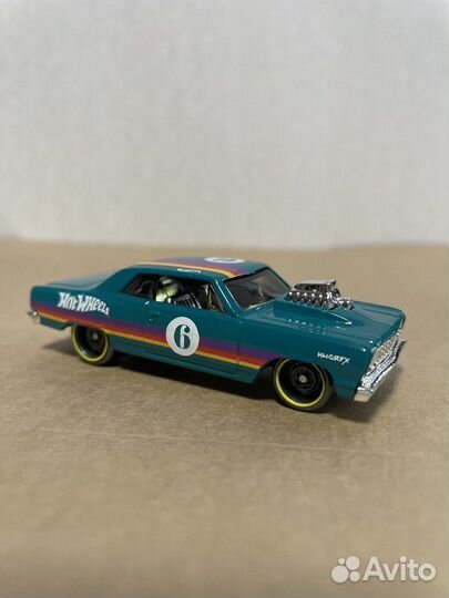HOT Wheels '64 Chevy Chevelle SS - Зелёный