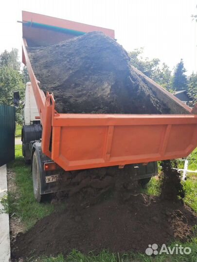 Торфосмесь для придомовой территории, навоз, торф