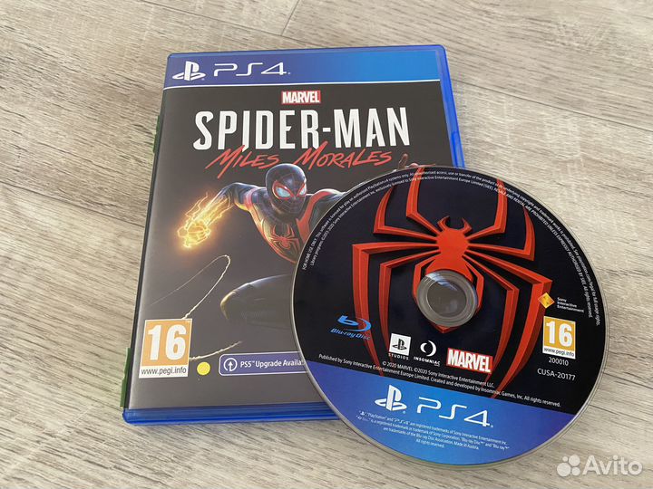 Marvel Человек-Паук Майлз Моралес PS4/PS5