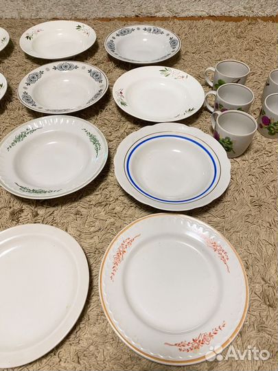 Тарелки суповые глубокие СССР