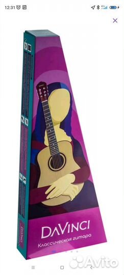 Новая классическая гитара Davinci