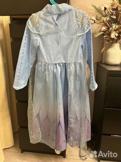 Платье эльзы холодное сердце 116