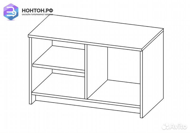 Тумба Сириус белая