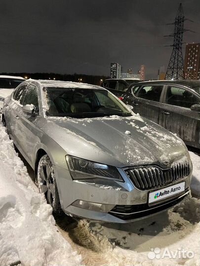 Skoda Superb 2.0 AMT, 2015, 240 000 км