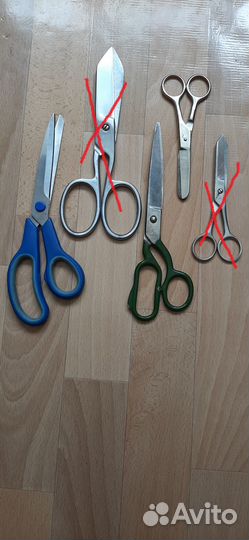 Ножницы портновские СССР