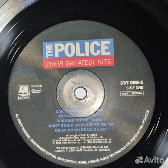 Виниловые пластинки The Police