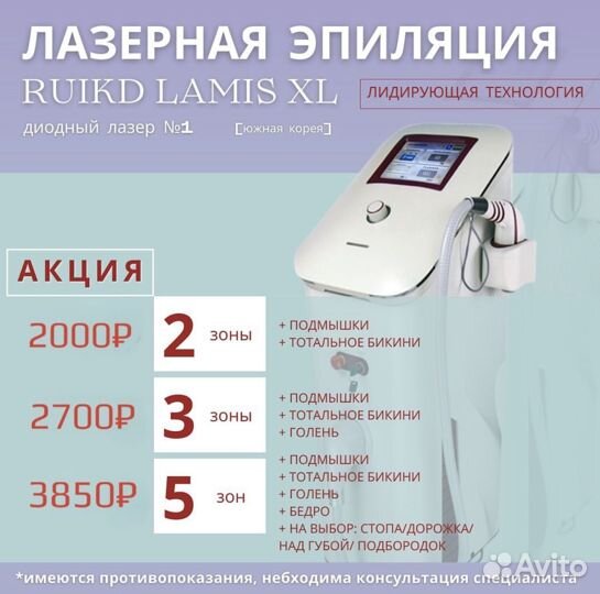 Лазерная эпиляция