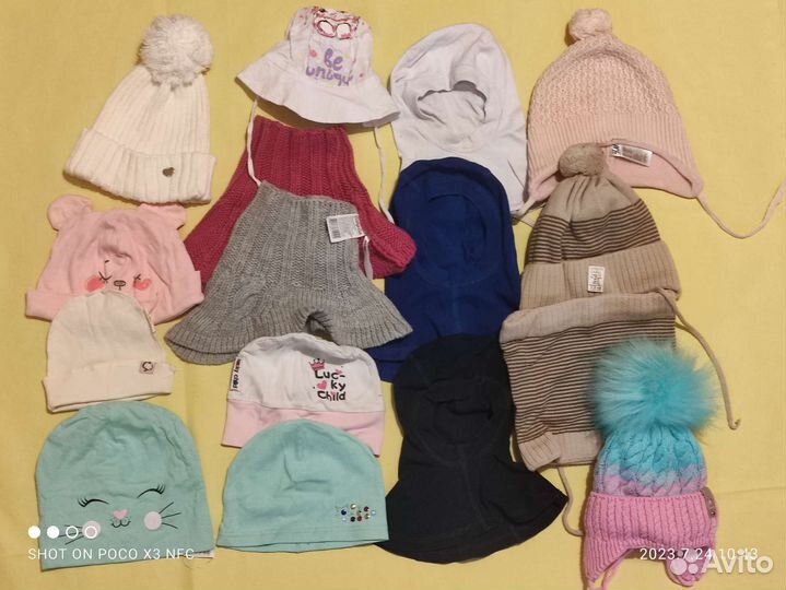 Комплект шапка, шарф