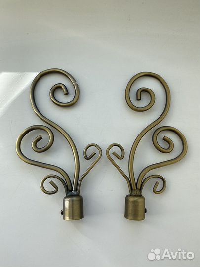 Наконечники для карнизов