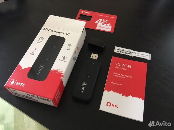 Модем МТС Коннект 4g wi fi модель 872FT