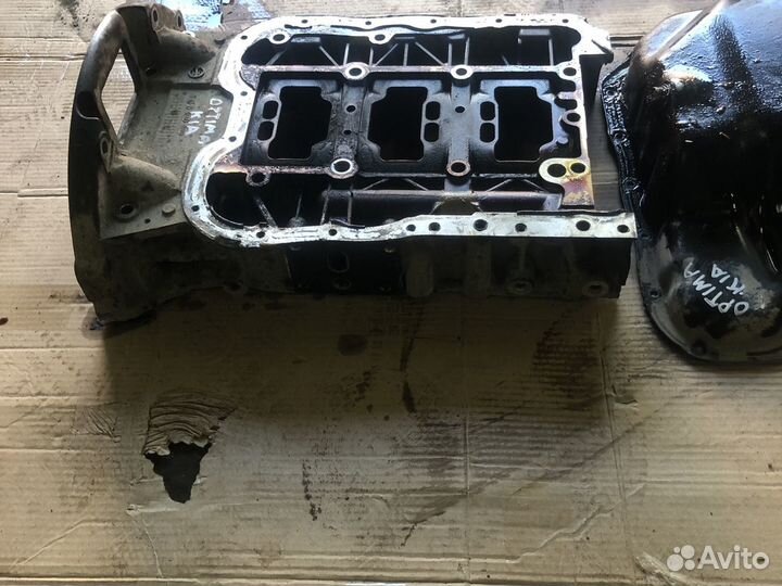 Kia optima поддон