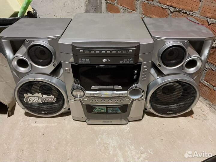 Музыкальный центр lg с караоке