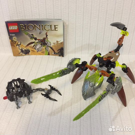 Lego bionicle 11 наборов