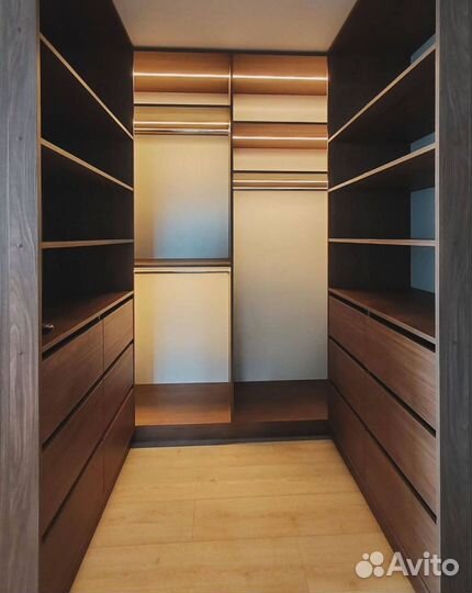 Красивая гардеробная