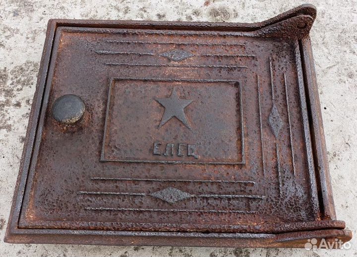 Дверцы печные чугунные 1919-1924 г.г