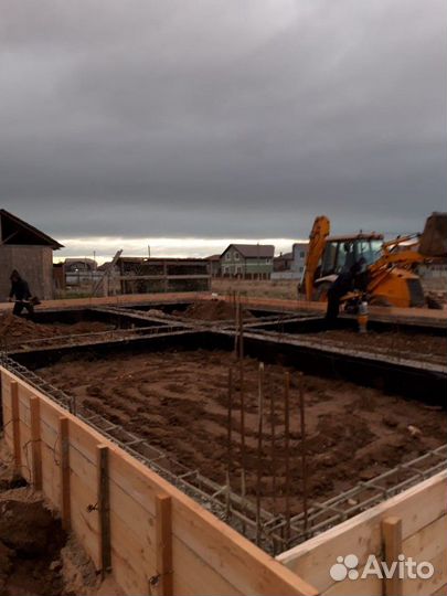 Заливка бетона