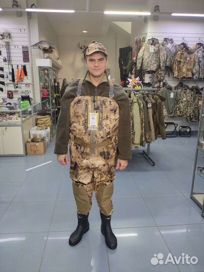 Вейдерсы забродный костюм KingHunter Water Zip