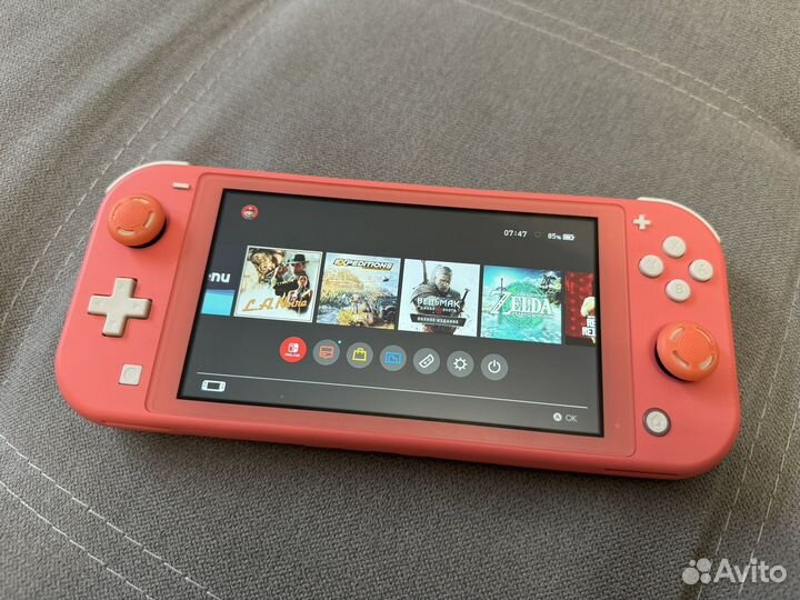 Прошитая Nintendo Switch Lite 256+32Гб