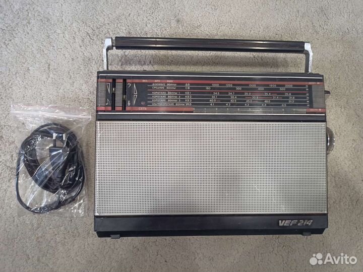Радиоприемник Vef 214 СССР