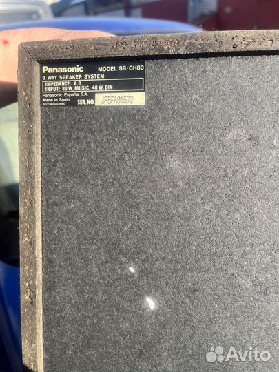 Колонки panasonic