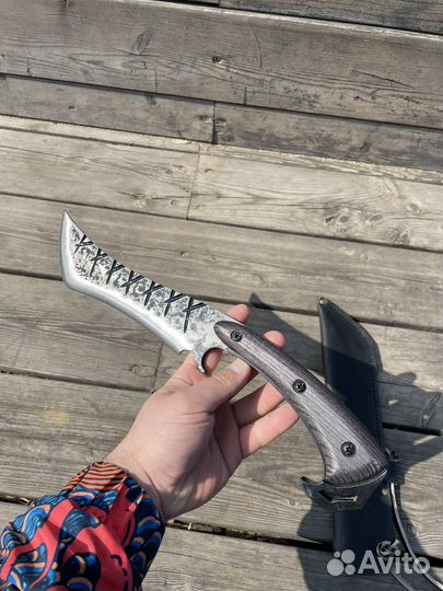 Нож тяпка для мяса и костей «Коршун»