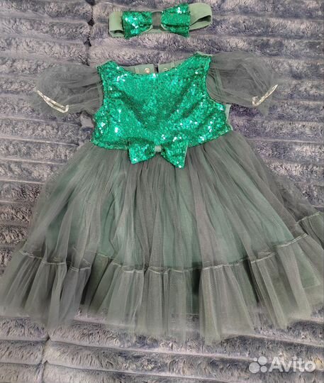 Платье для девочки 74