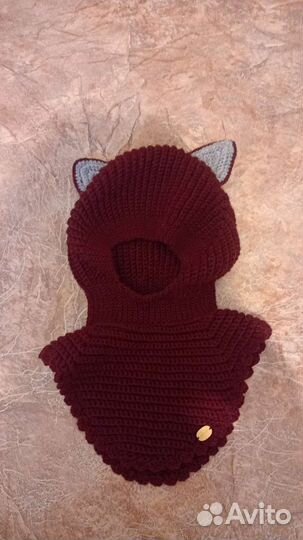 Шапка шлем hand-made