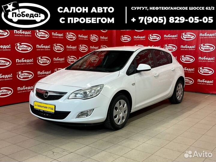 Opel Astra 1.4 МТ, 2012, 136 230 км