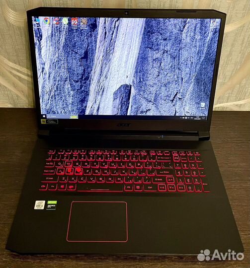 Acer 17.3 1650Ti SSD512 16GB i5-10