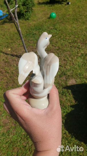Гусь Фарфоровая статуэтка СССР