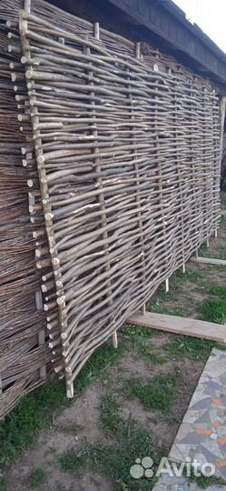 Плетеный забор