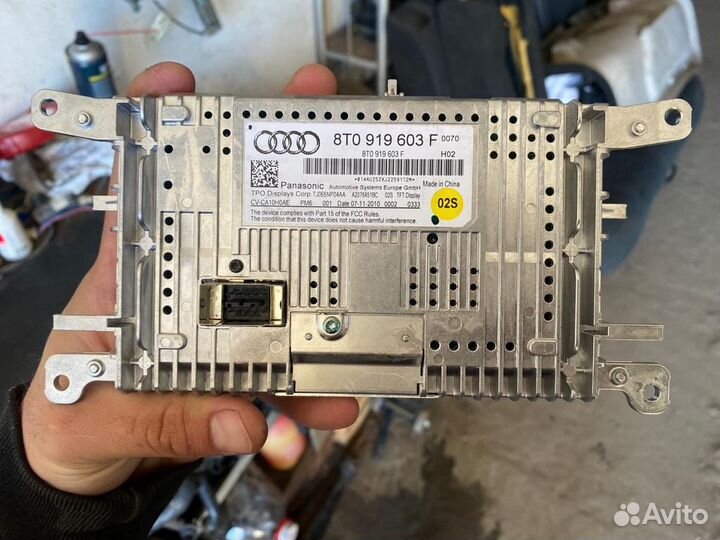 Монитор экран audi a4 b8